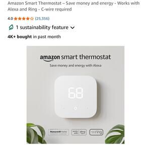Amazon Smart Thermostat